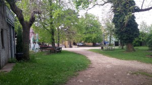 Innenhof der Teck