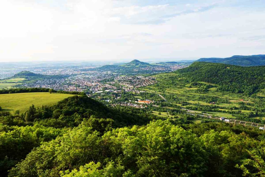 Aussicht vom Schönbergturm