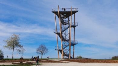 Aussichtsturm am Heidengraben