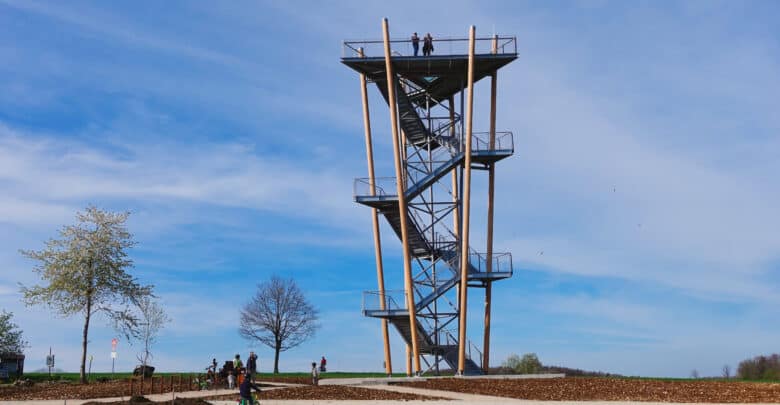 Aussichtsturm am Heidengraben