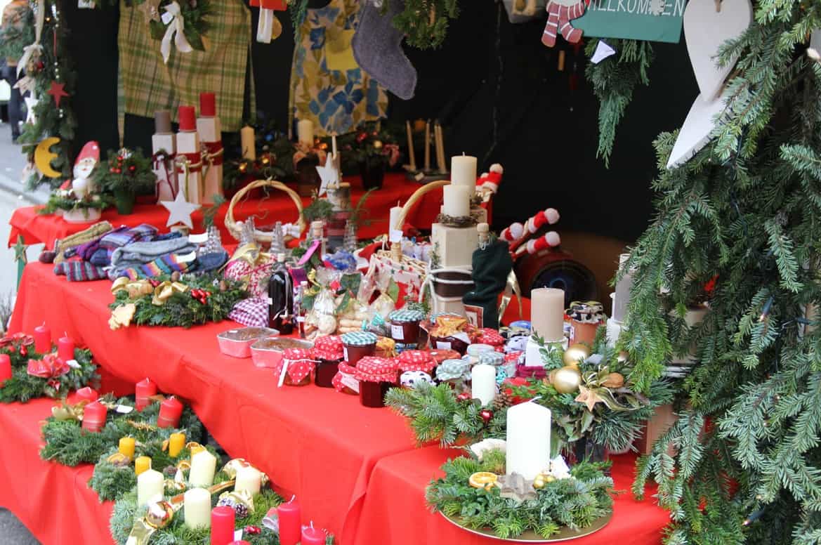 Gammertinger Adventsmarkt Weihnachtsbaumallee Schwäbische Alb