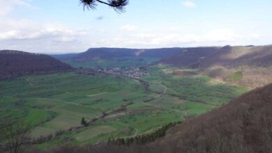 Aussicht an der Hindenburghütte