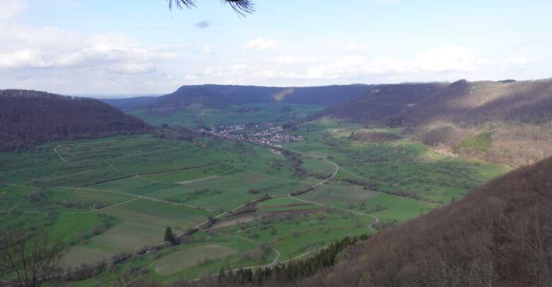 Aussicht an der Hindenburghütte