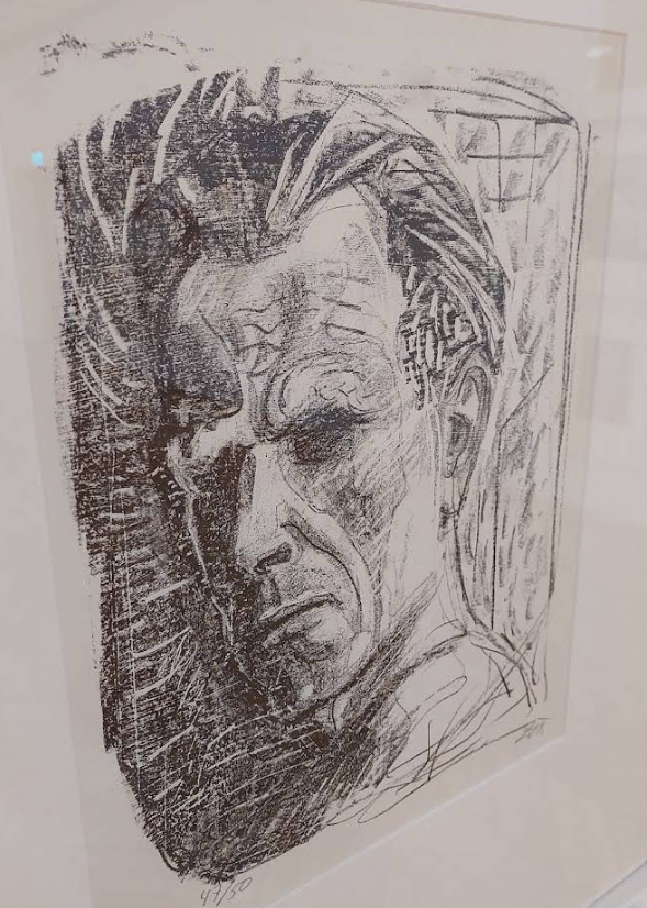 Kunstmuseum Albstadt expressionistische Lithografie Porträt Druckgrafik Sammlung