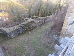 Wall-Graben der Hohenrechberg