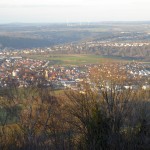 Schöne Aussicht von der Burg