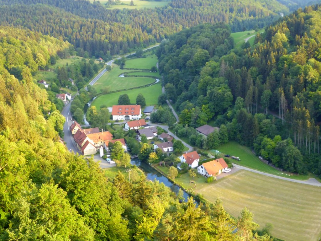 Ausblick auf das Große Lautertal