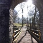 Wenn die Sonne langsam untergeht Burgruine Diepoldsburg /Rauber