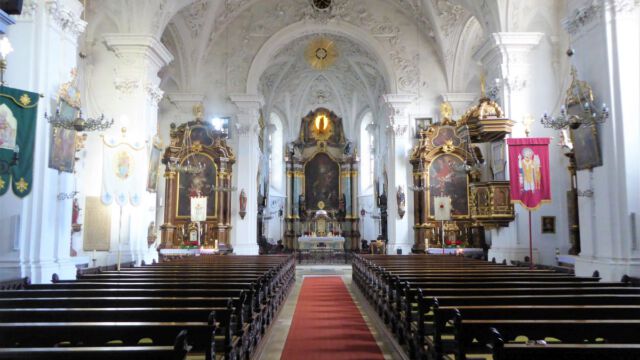 Schlosskirche Hohenstadt von Innen Schlosskirche Hohenstadt von Innen