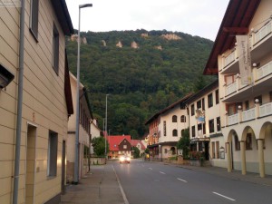 Hauptstrasse durch Lichtenstein-Honau