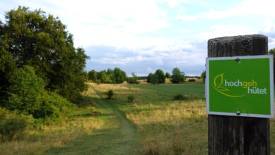 Beutenlay hochgehhütet Wanderweg Münsingen