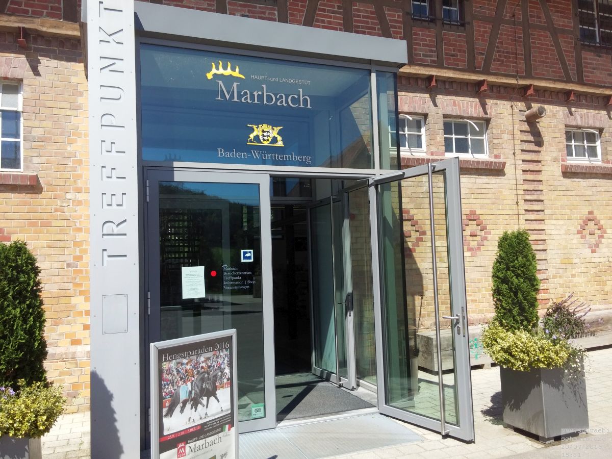 Marbacher Besucherzentrum und Gestütsmuseum