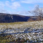 Ausblicksfelsen vor Ruine Reußenstein