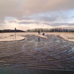 Einfahrt Wanderparkplatz Reußenstein