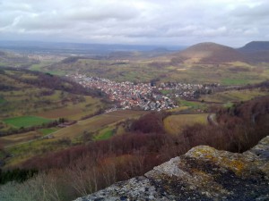 Blick auf Neidlinger Tal