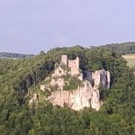 Blick auf Ruine Reussenstein