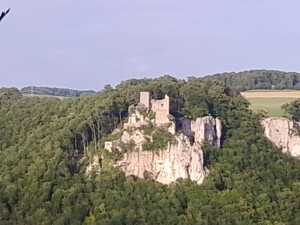 Blick auf Ruine Reussenstein