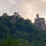 Schloss Lichtenstein - Blick aus Honau