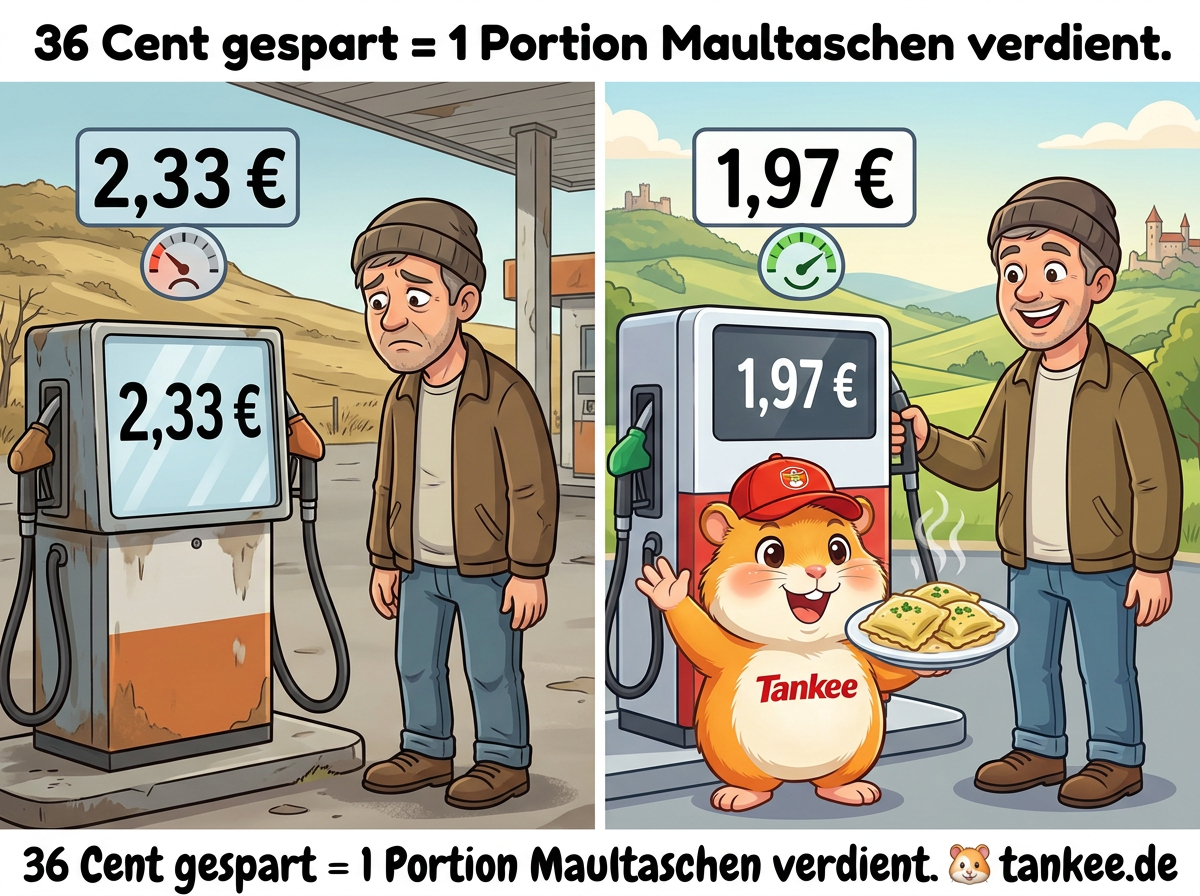 Ostern auf der Alb? Tankee weiß, wo es günstig ist – Spritpreise vergleichen auf tankee.de