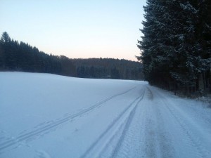 Viel Schnee auf der Alb am 07.01. :)