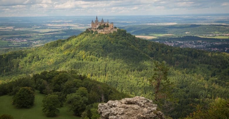 Ausblick von Zeller Horn aus